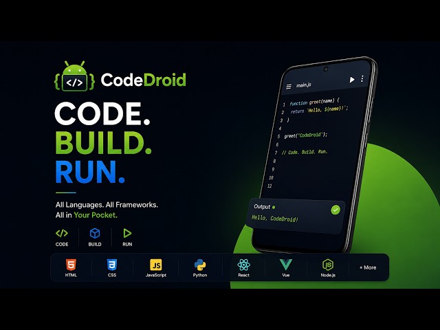 Run Any Programming Language on Android | Multi-Language Mobile Code Editor Setup.