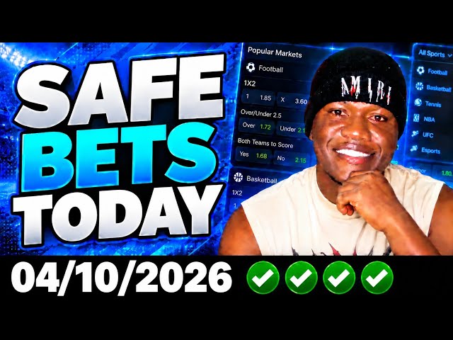 FOOTBALL PREDICTIONS TODAY 04/10/2026 SOCCER PREDICTIONS TODAY | BETTING TIPS, #footballpredictions