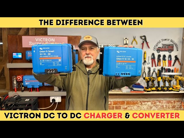 What's the difference Victron DC to DC CHARGER & CONVERTER?