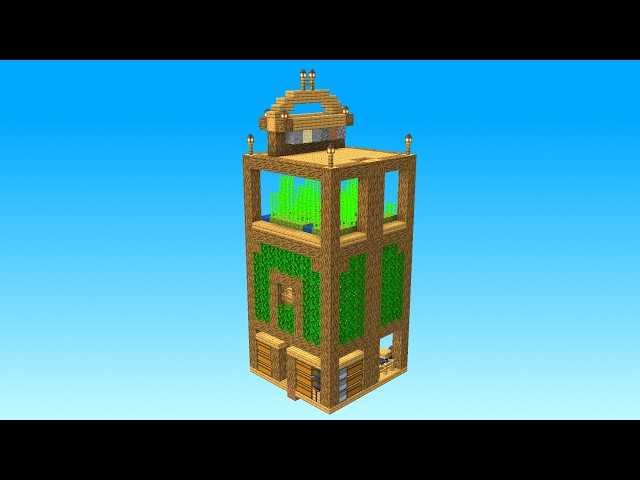 Let's Play Minecraft Skyblock Episode 4 (Java & Bedrock Server IP)
