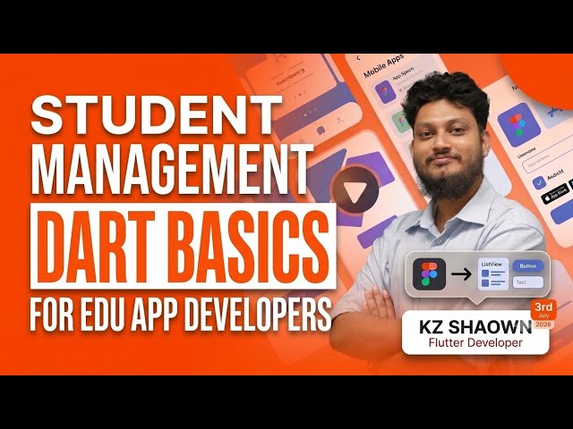 Class 6 || Student management project in dart