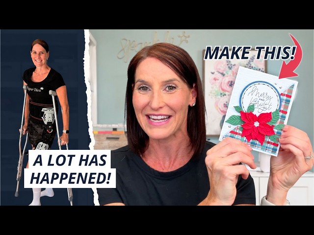 I Had Hip Surgery + 31 Days of Christmas Cards Is BACK! 🎄