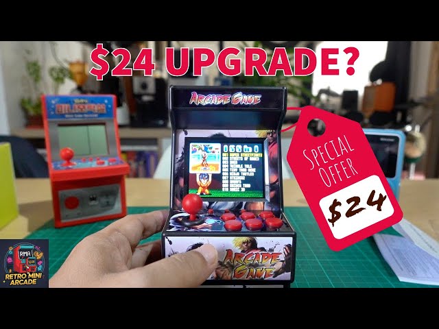 Why Does This Mini Arcade Play “Don’t Cry for Me Argentina”? 😅 $24 Color Mini Arcade