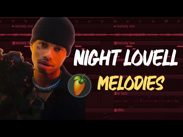 How to Make a Night Lovell Type Beat in FL Studio
