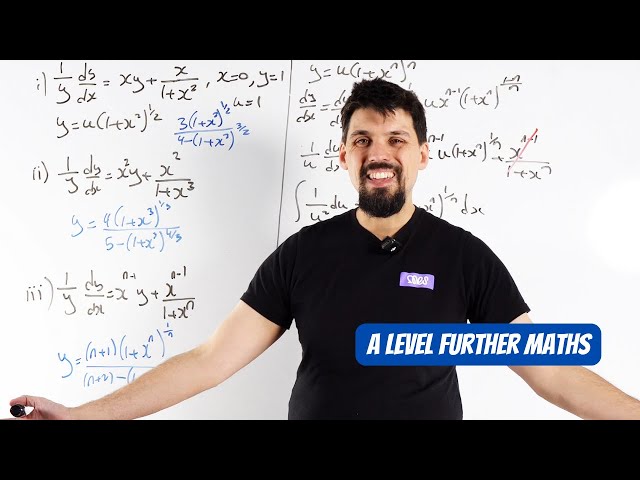 First Order Differential Equations | A Level Further Maths