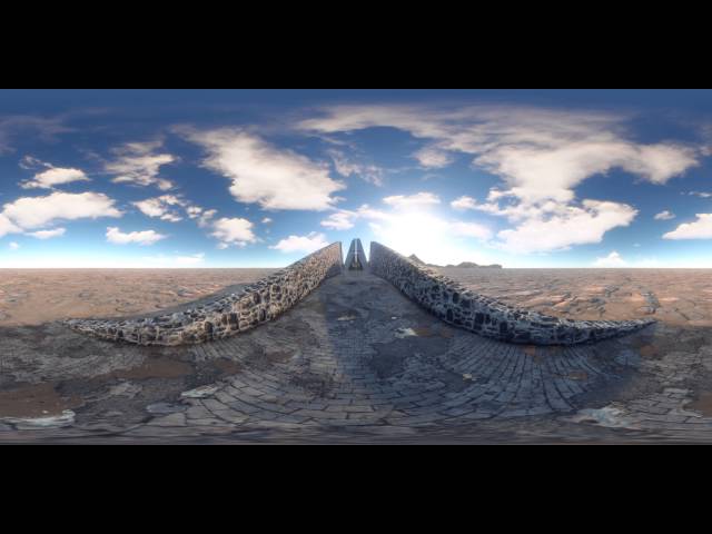 Moon Platform -  360 Unity3D Render