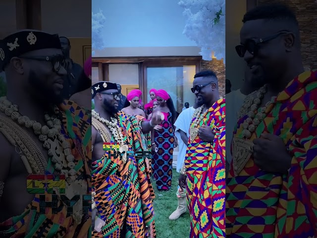 sarkodie advices King Promise at his wedding