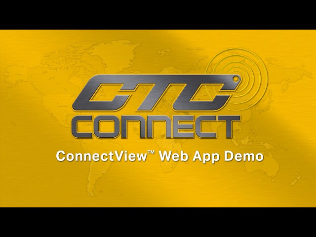 ConnectView Web App Demo | CTC