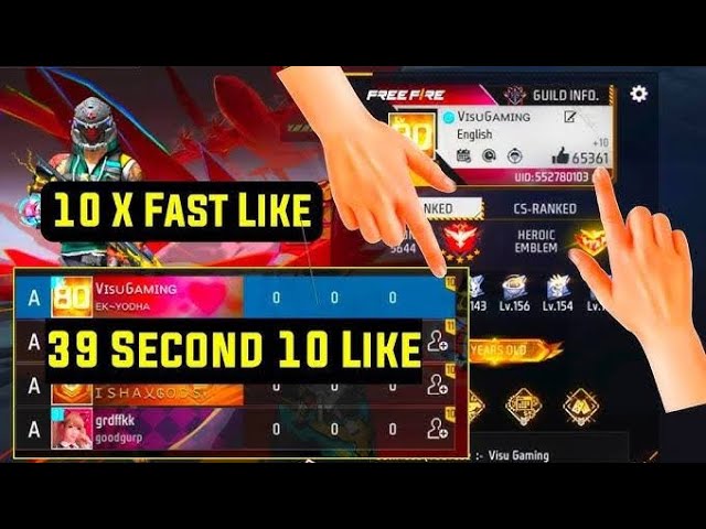 free fire me like kaise badhaye#freefire #ff #like #gyangaming #ajjubhai #viralvideo #trendingshorts
