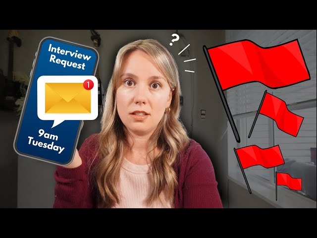 8 Major Red Flags In a Job Interview 🚩