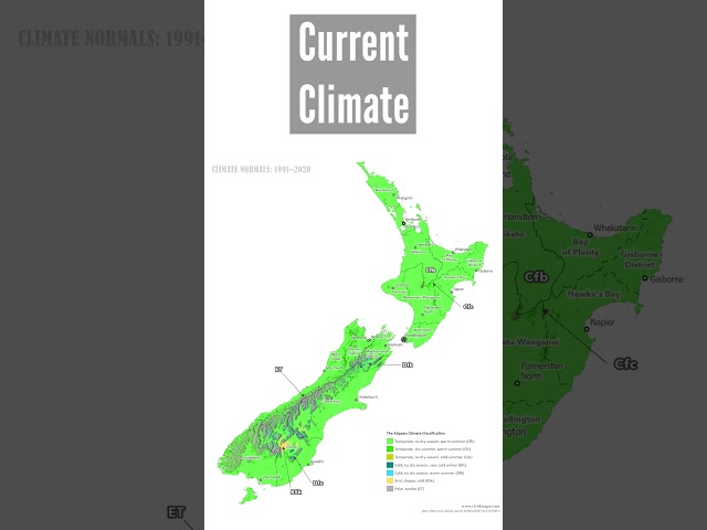 New Zealand Losing Its Coolest Mountain Climates 1930-2099