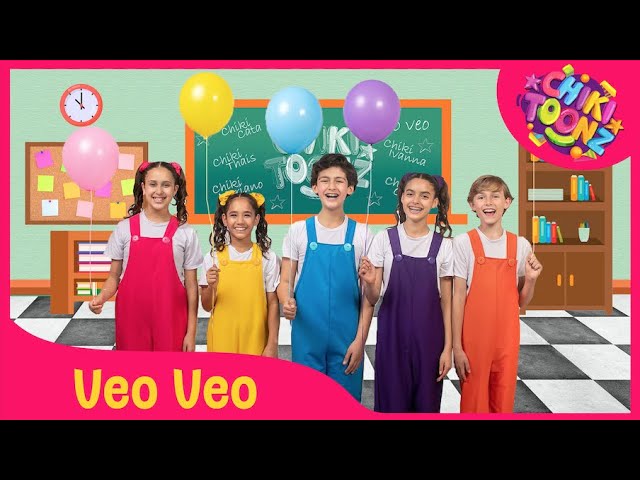 👀 Veo Veo | Canción Infantil Clásica con Letra | Chiki Toonz