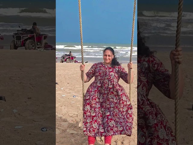 Beach ... Swing ... Love #viral #chirala #breeze #serene