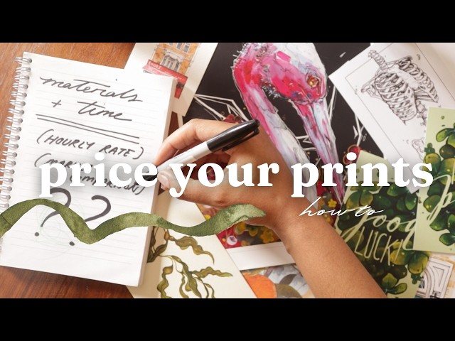 Fix Your Print Pricing Before Your Next Sale (the simple formula I use now)