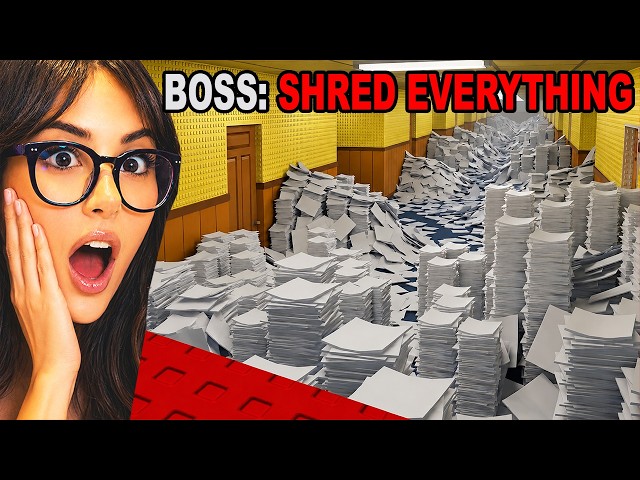 Forced to SHRED important secrets in Roblox...