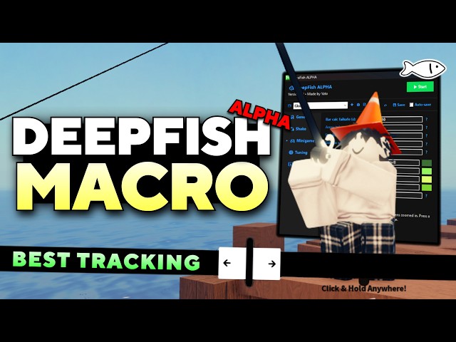 *NEW* DEEPFISH Macro Tutorial in Fisch! | Roblox