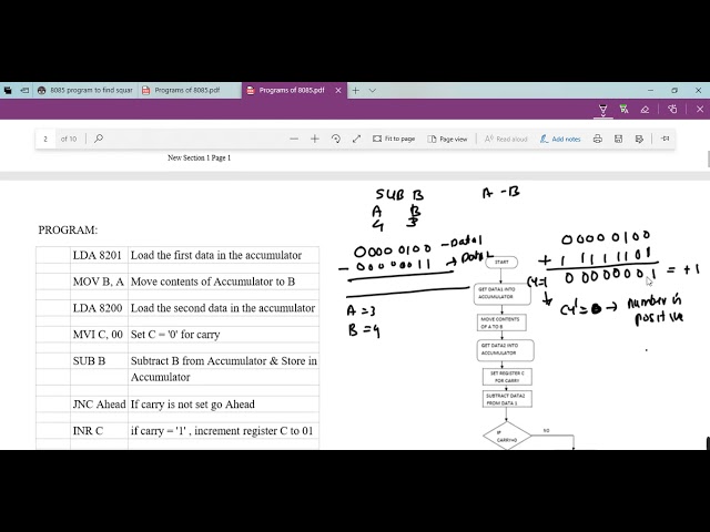 8085 programing example part1