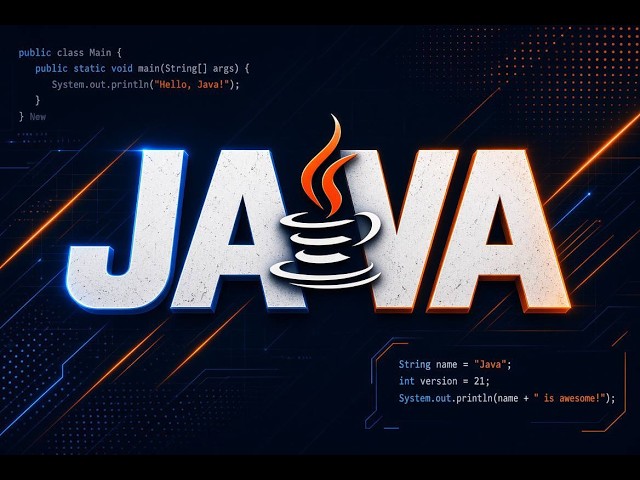💻 Java for Beginners 🚀 | Learn Java from Scratch 🔥