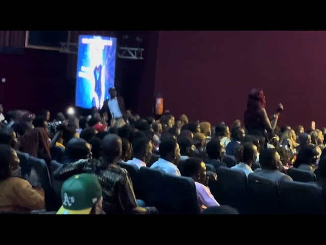 LTD BulBul x Wu microphone live in Kampala.