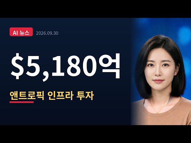 Anthropic $5,180억 인프라 공개·AMD $82억 인수 (9월 30일)