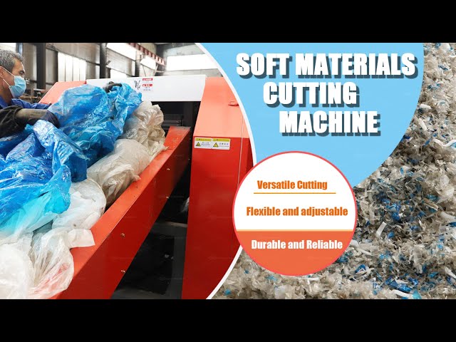 This Soft Material Cutter Destroys plastic film Waste In Seconds