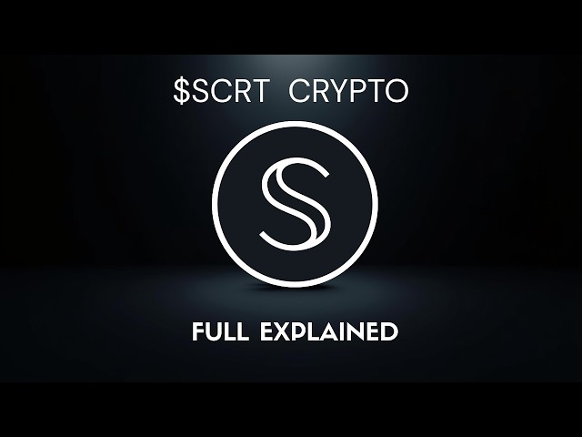 🚀 SCRT Explained – The Privacy Blockchain for AI?