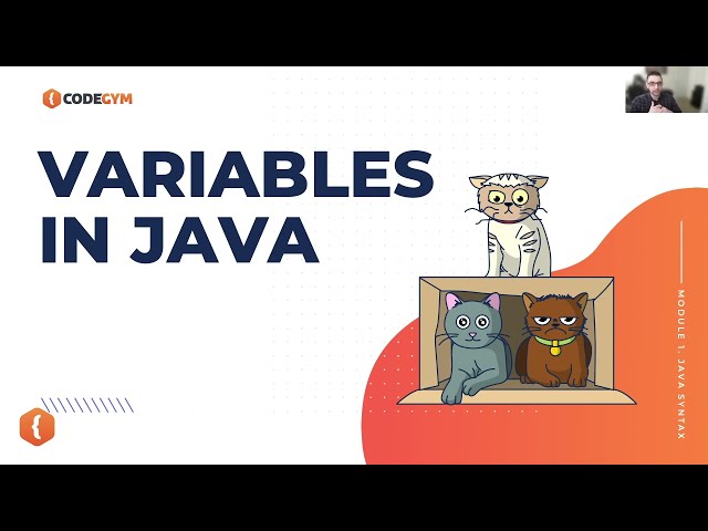Java Variables | CodeGym University Course