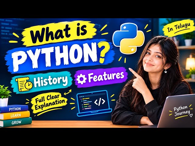 Python  history ,features and why python is created 