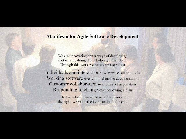 Agile Ways of Work