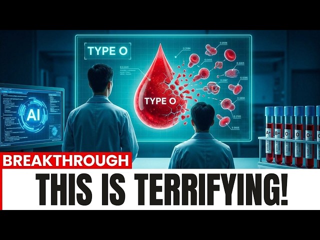 Scientists Used AI to Study Blood Type O… The Results Were SHOCKING