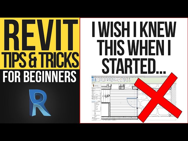 20 Revit Tips and Tricks for Beginners I Wish I Knew When I Started Revit