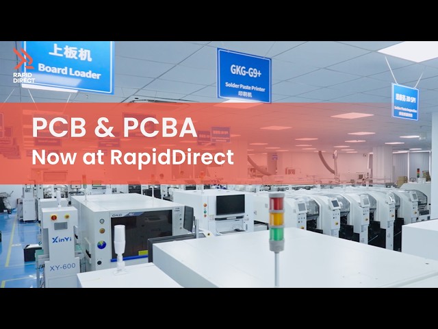 RapidDirect Launches Electronics Manufacturing Services | PCB & PCBA