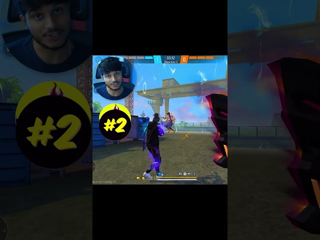 Most Powerful Character Skill Combination for CS Rank 🔥🤫 Free Fire #shorts