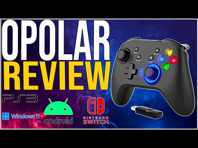 OPOLAR MANDO PARA PC, ANDROID Y NINTENDO SWITCH UNBOXING Y REVIEW