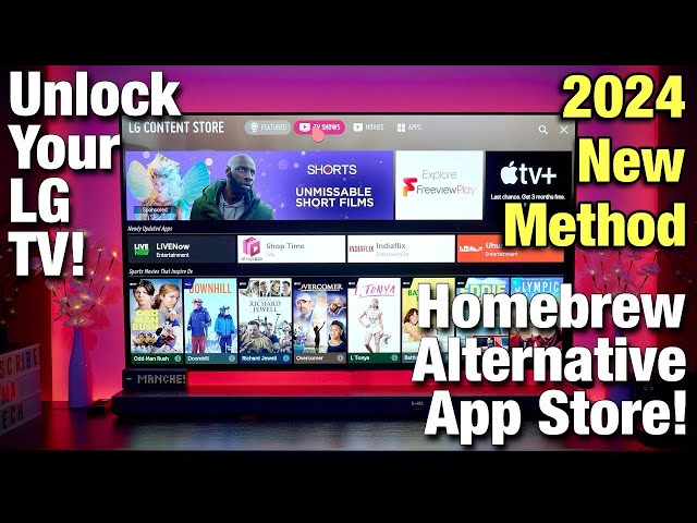 WebOS HomeBrew 2024 - Alternate LG Appstore - Easy Install method