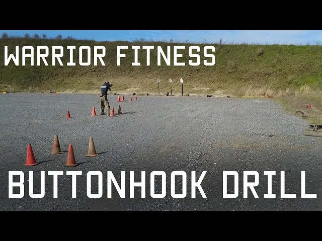Buttonhook Shooting Agility Drill | Warrior Fitness | Tactical Rifleman