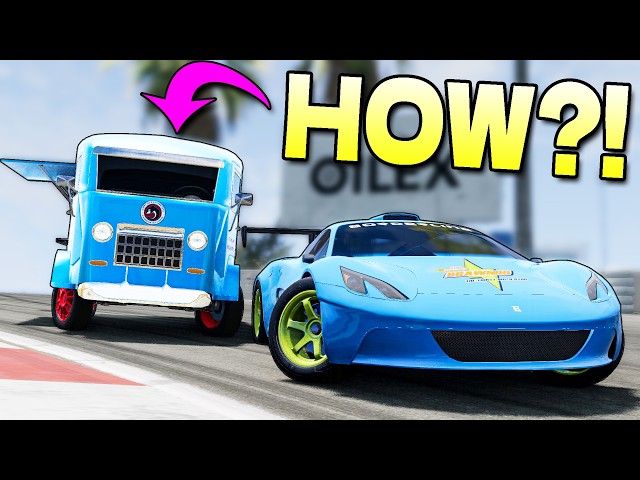 Is It Possible to Build a GOOD Drift Car in Automation? (BeamNG Multiplayer)