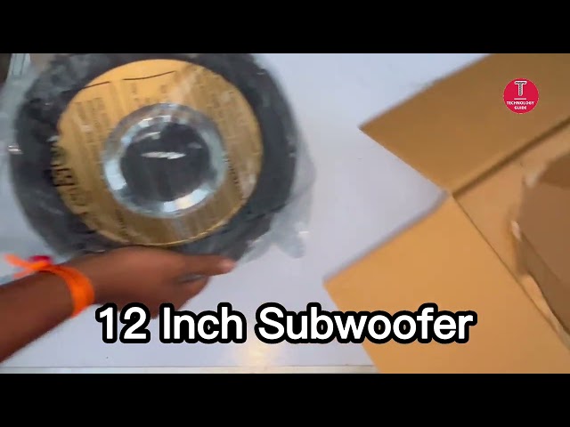12 Inch Subwoofer Drive for 5.1 Home Theatre | Double Magnet Subwoofer Drive #technologyguide