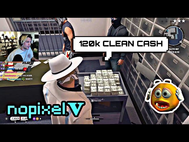 Xqc & Brick Bois FINISH Paleto… | NoPixel V GTA RP
