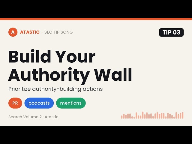Build Brand Authority with PR, Podcasts and Mentions That Matter | Daily SEO Song #34