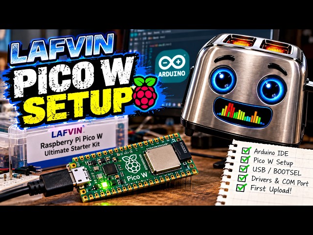 The Watchman News - Raspberry Pi Pico W Setup — We Actually Followed the Manual This Time