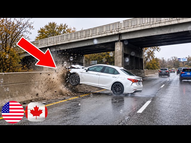 BEST OF CAR CRASHES COMPILATION | Best of USA & Canada Accidents | Dash cam | Driving Fails - 84