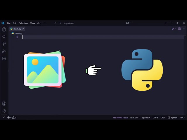 Build a Simple Image Viewer with Python Tkinter | Beginner Project