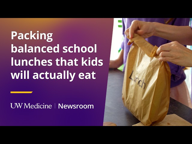 Packing balanced school lunches that kids will actually eat