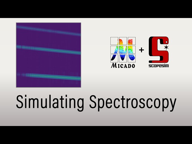 ScopeSim Tutorial: Spectroscopy