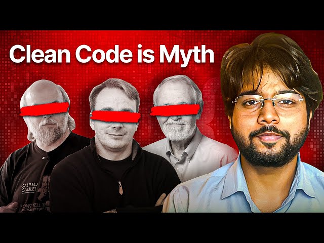 Clean Code is a Myth | You Should Follow LOB 🤫
