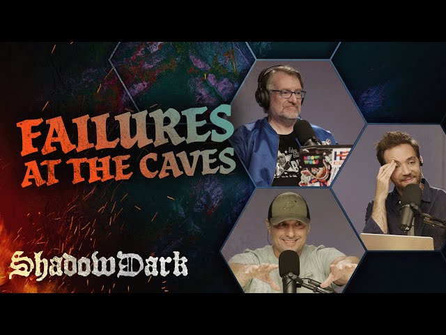 Failures at the Caves | The Glass Cannon Podcast Shadowdark E10 | Shadowdark RPG