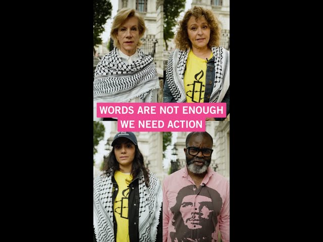 Dear Prime Minister - Words are not enough, we need to see action for Gaza