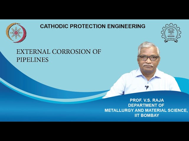 Lecture 02: External corrosion of pipelines