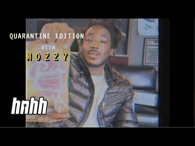 Mozzy Just Needs Hand Sanitizer, Pizza & His MacBook Pro | HNHH Quarantine Essentials
